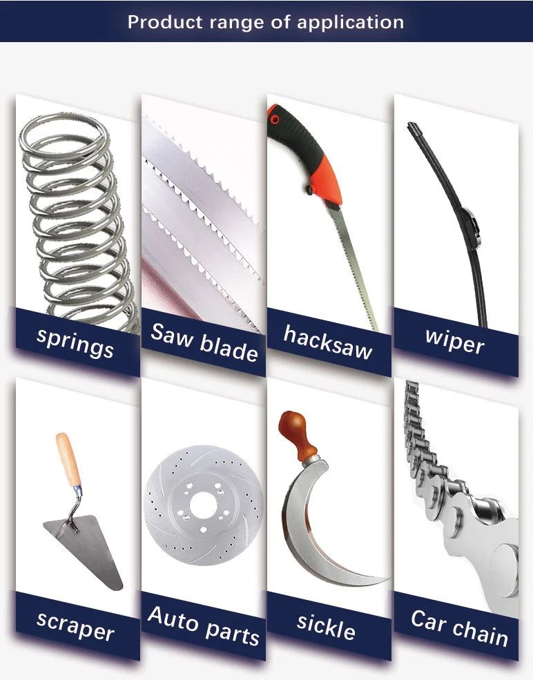 Product range of application